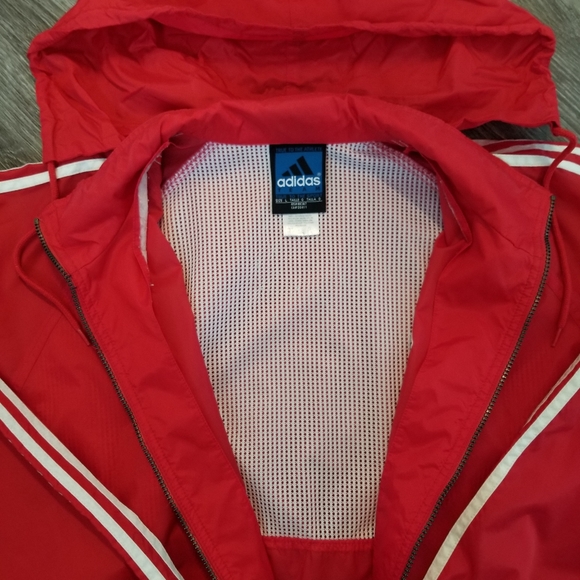 Adidas Lightweight Jacket Full Zip Vintage - Picture 2 of 4